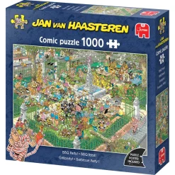 Jumbo BBQ Feest! - Jan van Haasteren - puzzel van 1000 stukjes