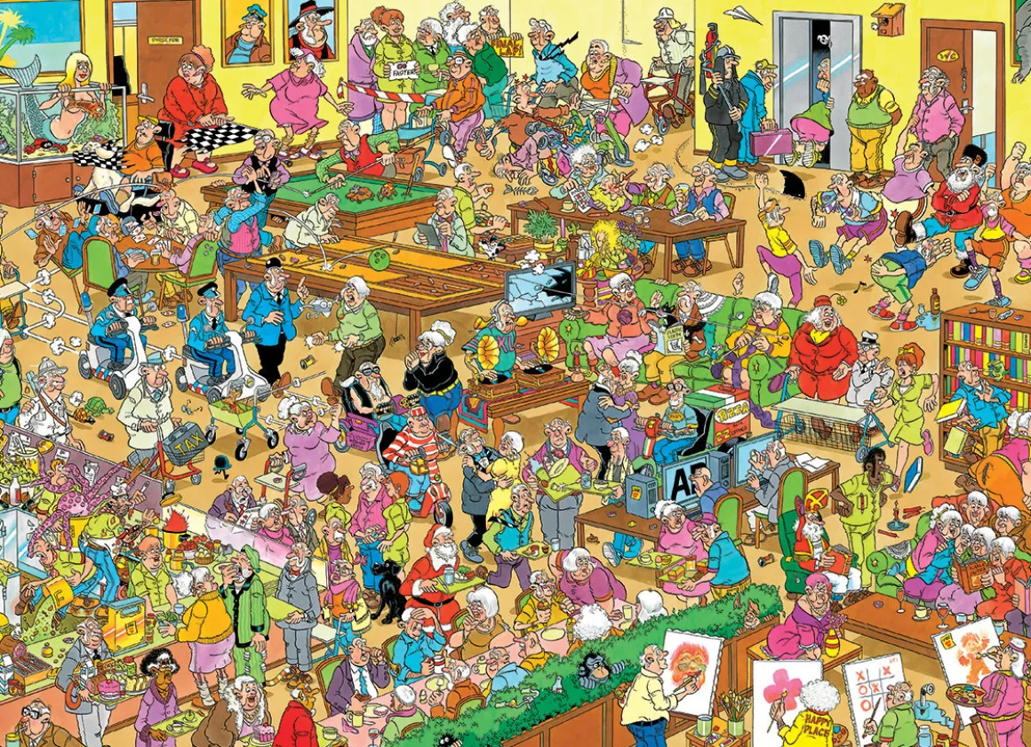 Jumbo Bejaardentehuis - Jan van Haasteren - 1000 stukjes