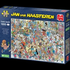 Jumbo Bij de kapper - Jan van Haasteren - puzzel van 1000 stukjes