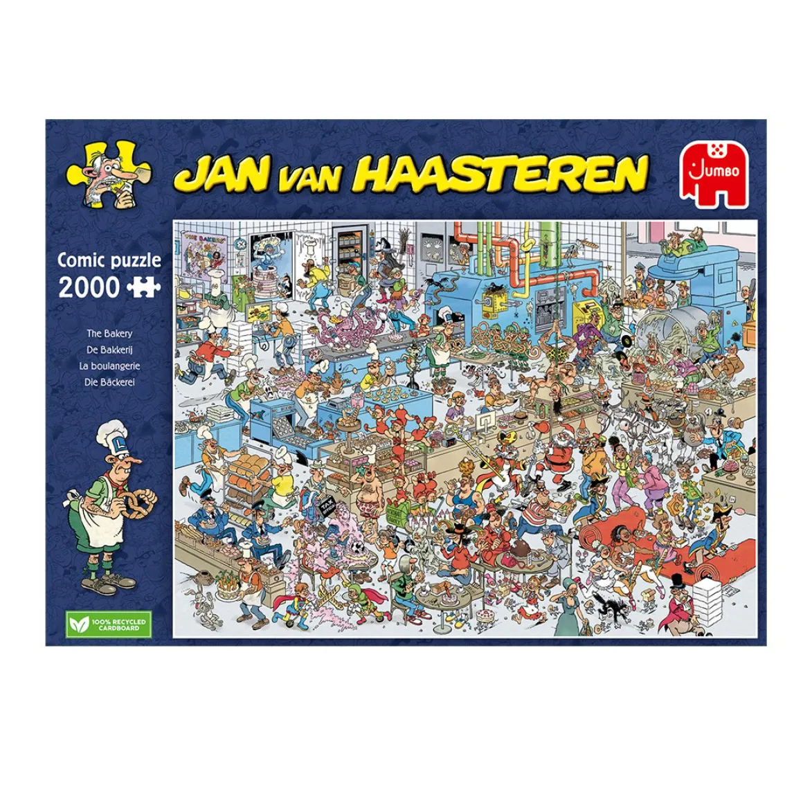 Jumbo De Bakkerij - Jan van Haasteren - puzzel van 2000 stukjes