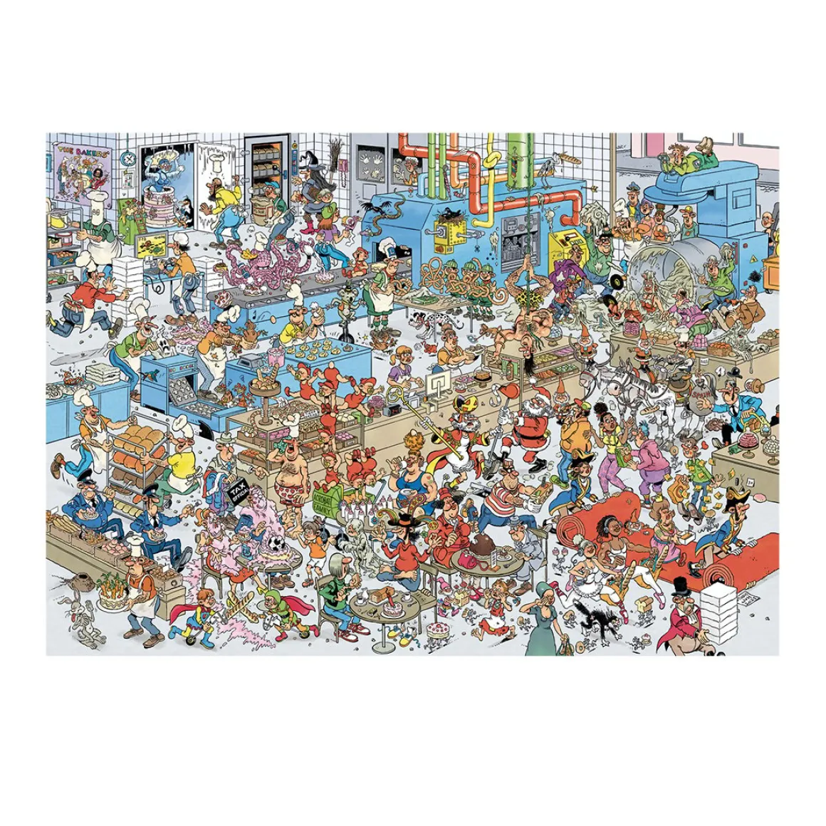 Jumbo De Bakkerij - Jan van Haasteren - puzzel van 2000 stukjes