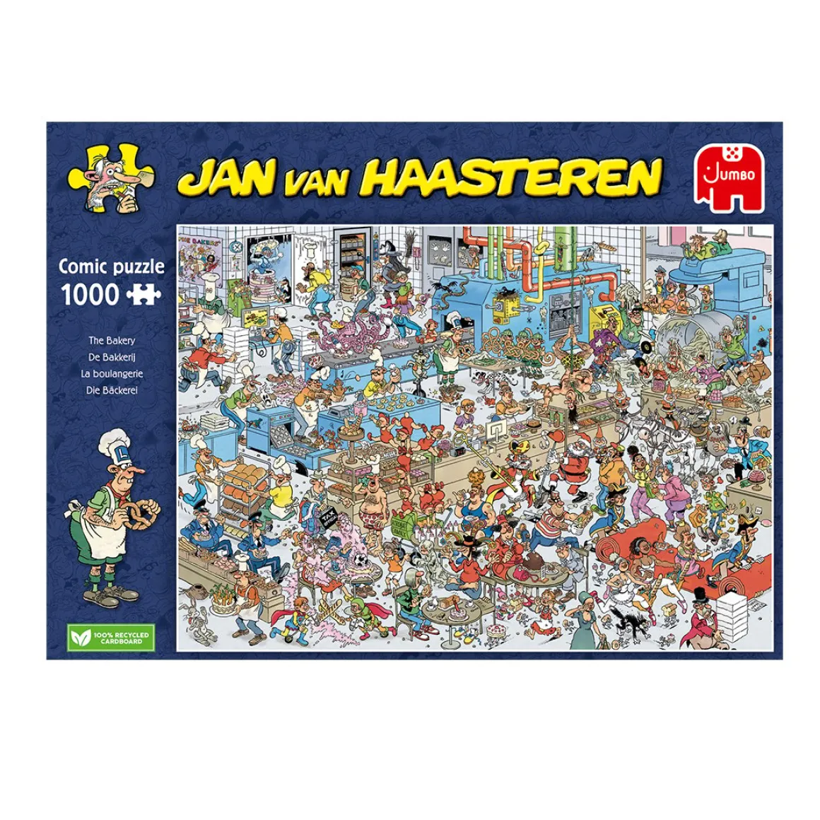 Jumbo De Bakkerij - Jan van Haasteren - puzzel van 1000 stukjes