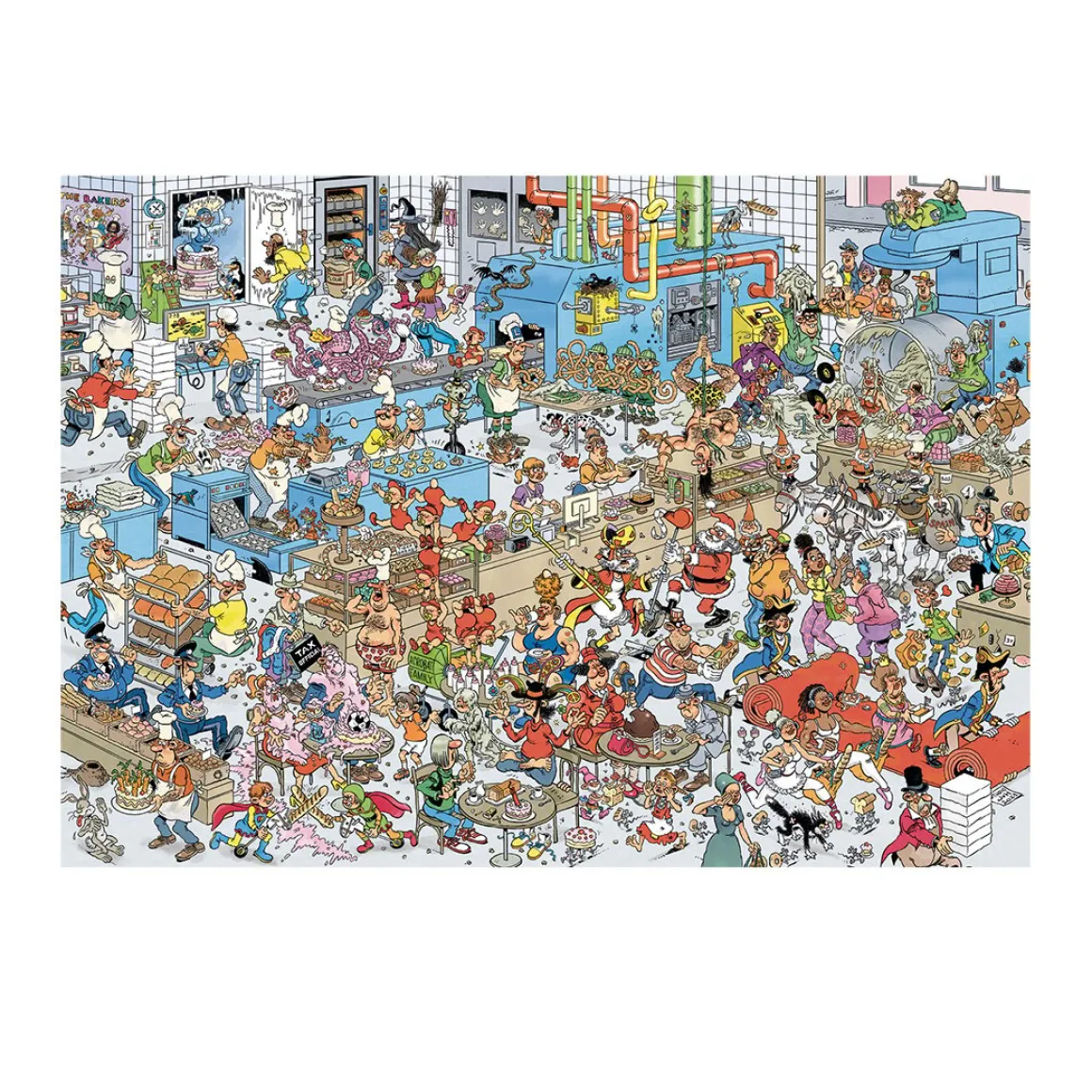 Jumbo De Bakkerij - Jan van Haasteren - puzzel van 1000 stukjes