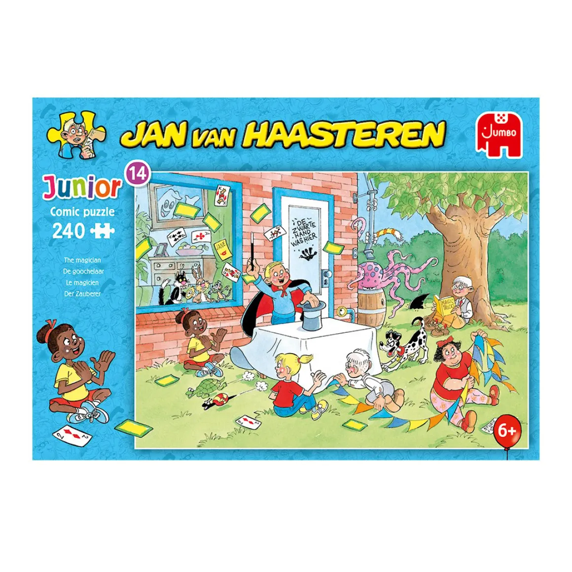 Jumbo De Goochelaar - Jan van Haasteren - 240 stukjes