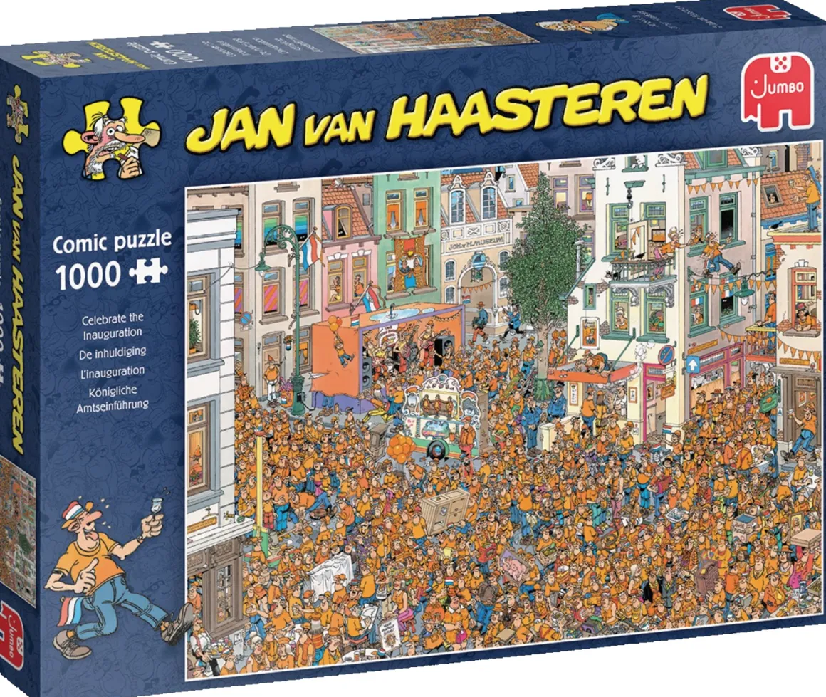 Jumbo De inhuldiging - Jan van Haasteren - puzzel van 1000 stukjes