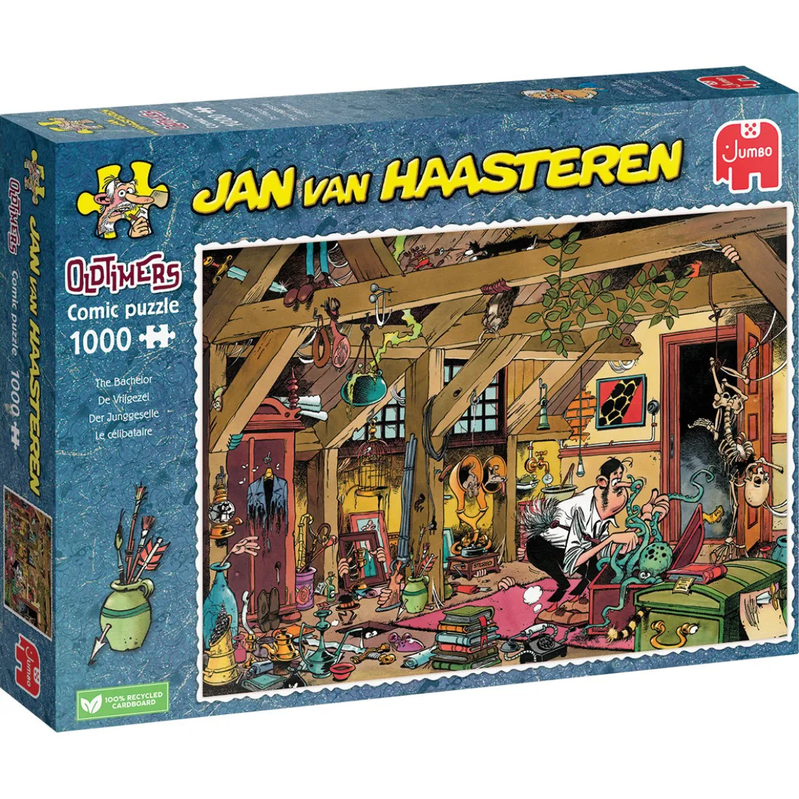 Jumbo De Vrijgezel - Jan van Haasteren - puzzel van 1000 stukjes