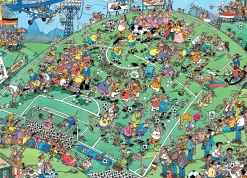 Jumbo Europa's Voetbalkampioen - Jan van Haasteren - puzzel van 1000 stukjes