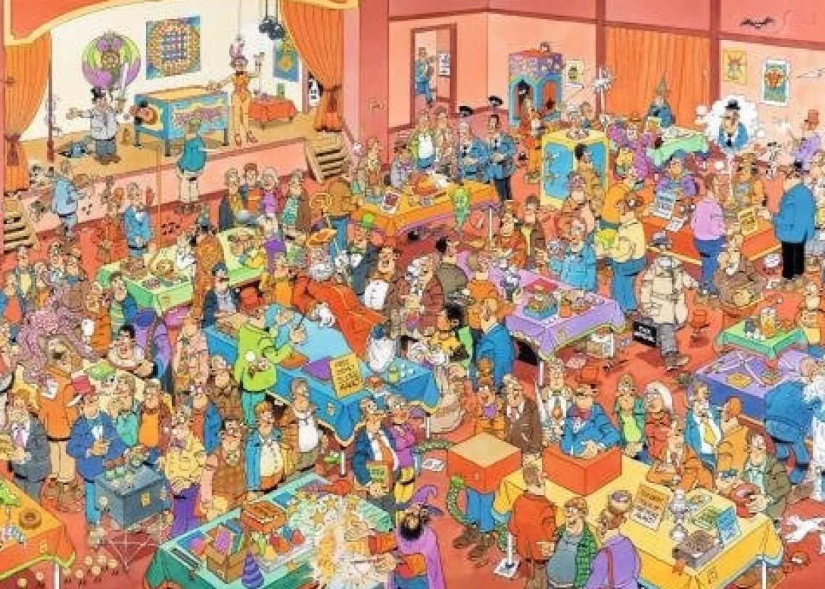 Jumbo Goochelbeurs - JvH - puzzel van 1000 stukjes