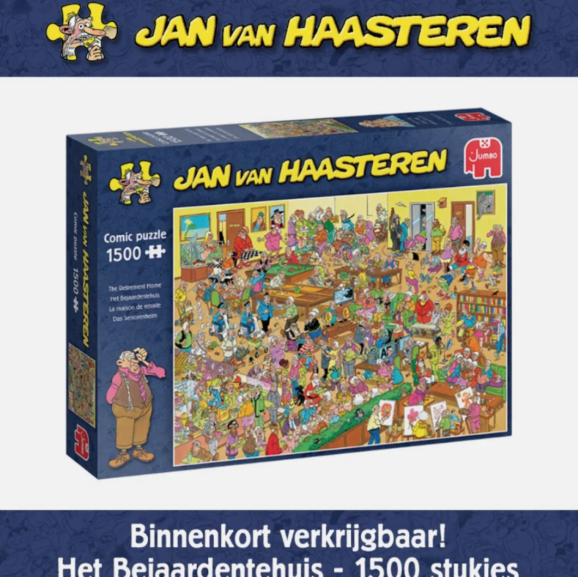 Jumbo Het Bejaardentehuis - JvH - 1500 stukjes