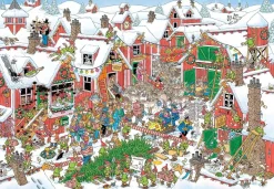 Jumbo Het dorp van de Kerstman - Jan van Haasteren - puzzel van 5000 stukjes