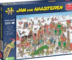 Jumbo Het dorp van de Kerstman - Jan van Haasteren - puzzel van 1000 stukjes