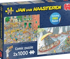 Jumbo Hollandse Tradities - JvH - 2 puzzels van 1000 stukjes