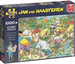 Jumbo Kamperen in het bos - JvH - 1000 stukjes