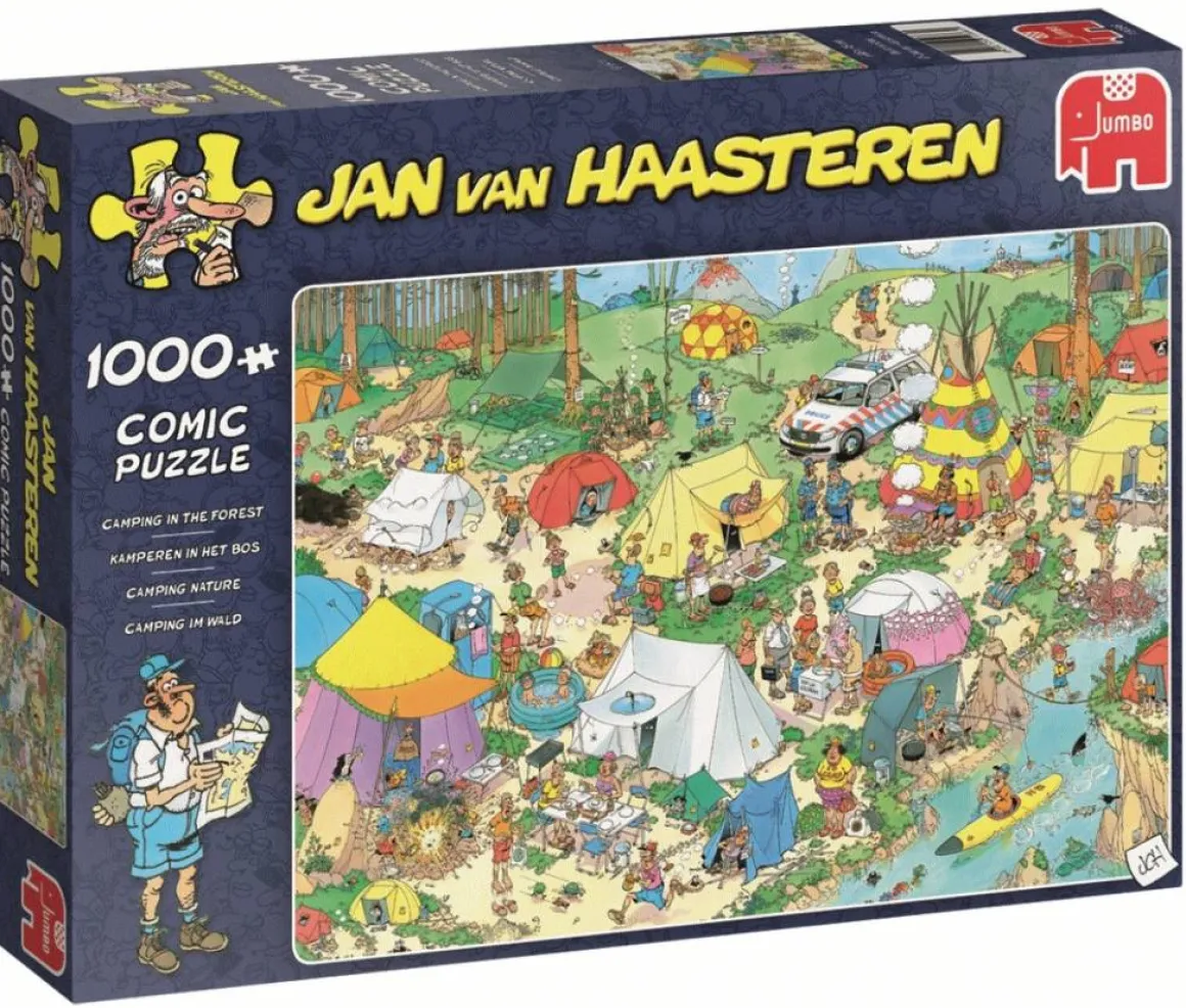 Jumbo Kamperen in het bos - JvH - 1000 stukjes