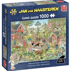 Jumbo Midzomerfeest - Jan van Haasteren - puzzel van 1000 stukjes