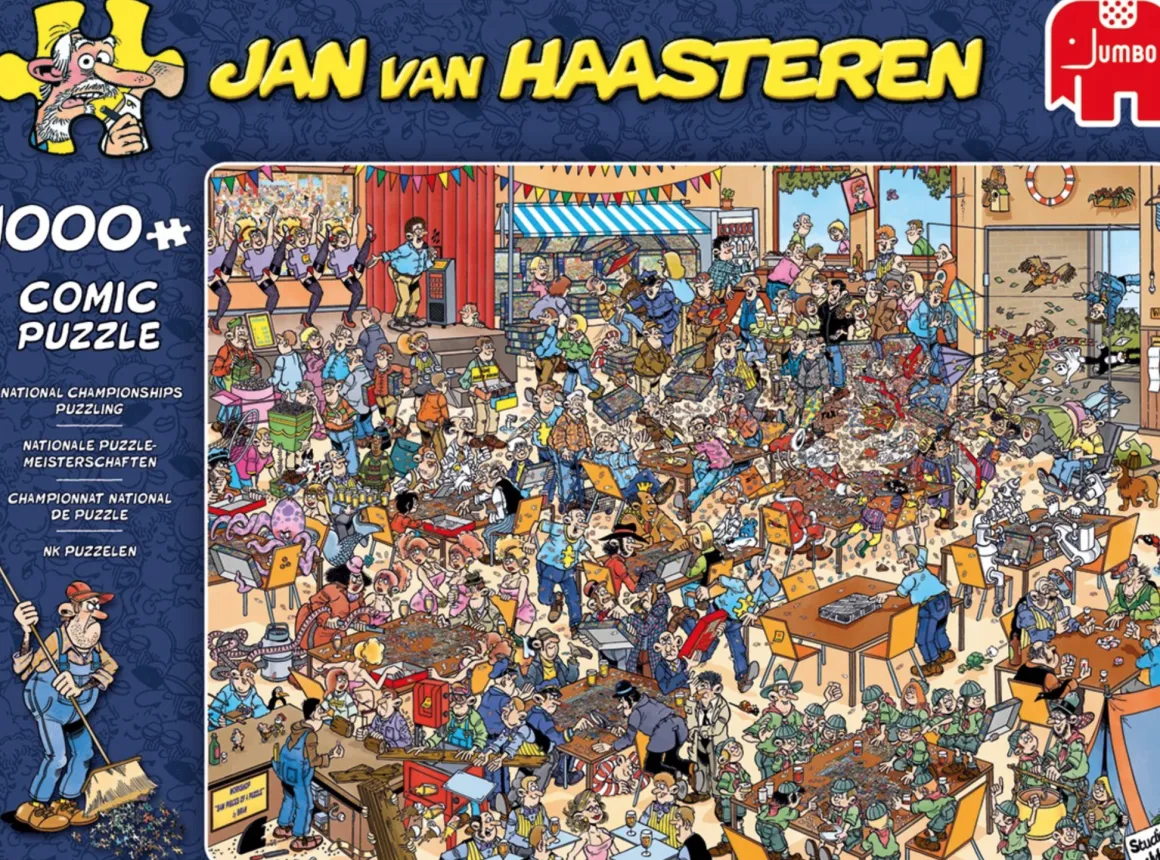 Jumbo NK Legpuzzelen - JvH - 1000 stukjes