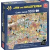 Jumbo Op Hete Kolen! - Jan van Haasteren - puzzel van 1000 stukjes
