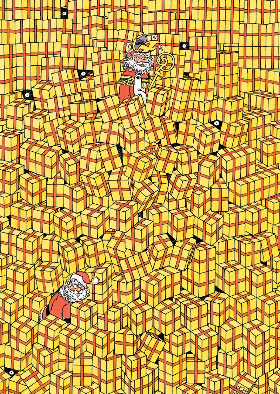 Jumbo Overal Cadeautjes! - Expert 4 - Jan van Haasteren - puzzel van 500 stukjes