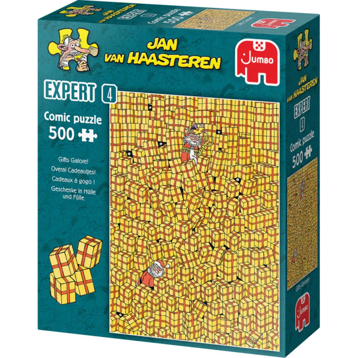 Jumbo Overal Cadeautjes! - Expert 4 - Jan van Haasteren - puzzel van 500 stukjes