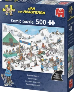 Jumbo Rendier Race - Jan van Haasteren - puzzel van 500 stukjes