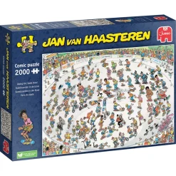 Jumbo Skateboarden in de bowl - Jan van Haasteren - 2000 stukjes