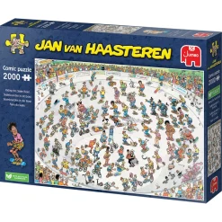 Jumbo Skateboarden in de bowl - Jan van Haasteren - 2000 stukjes