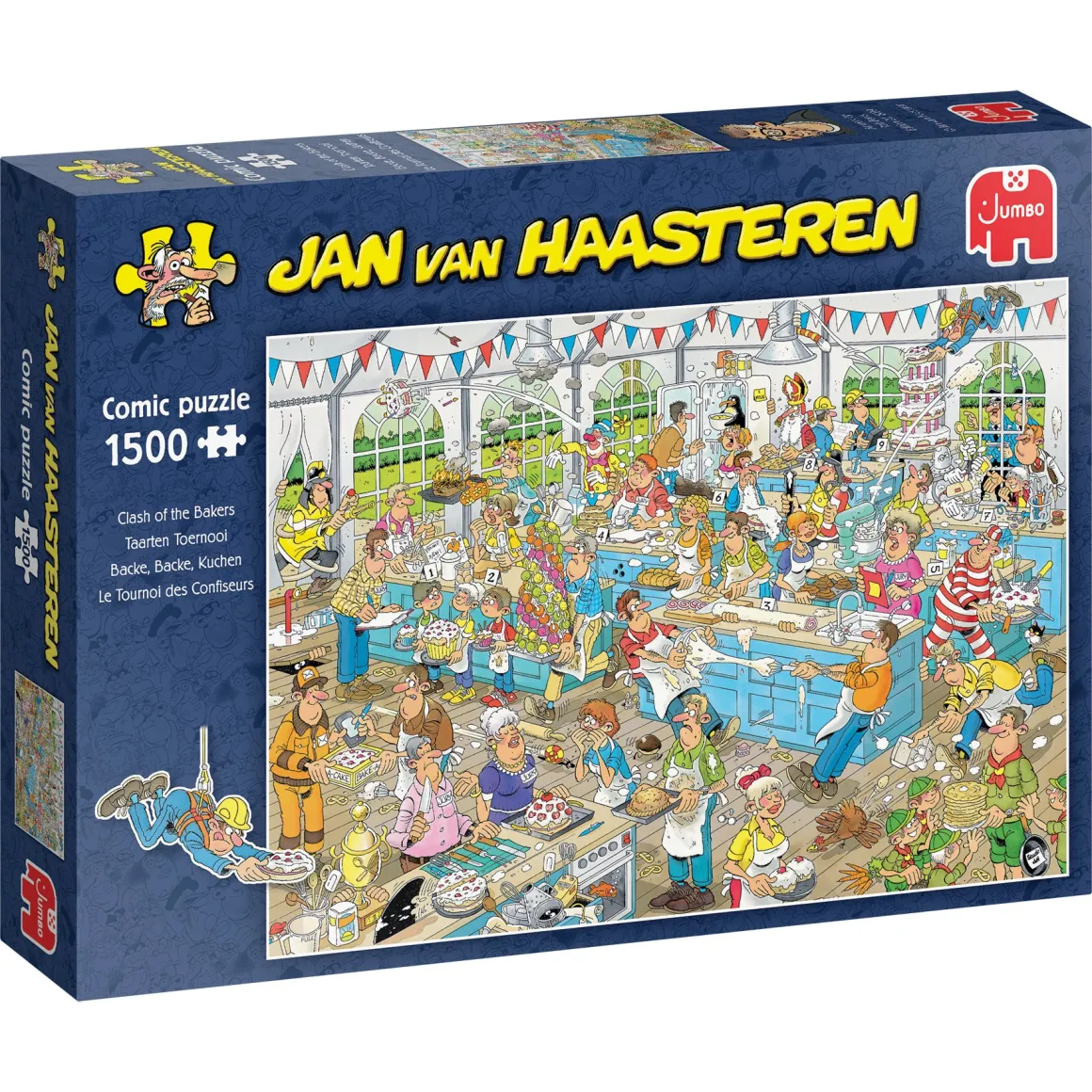 Jumbo Taartentoernooi - JvH - puzzel van 1500 stukjes