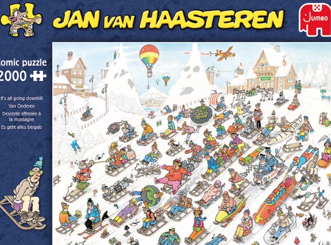 Jumbo Van Onderen - Jan van Haasteren - puzzel van 2000 stukjes