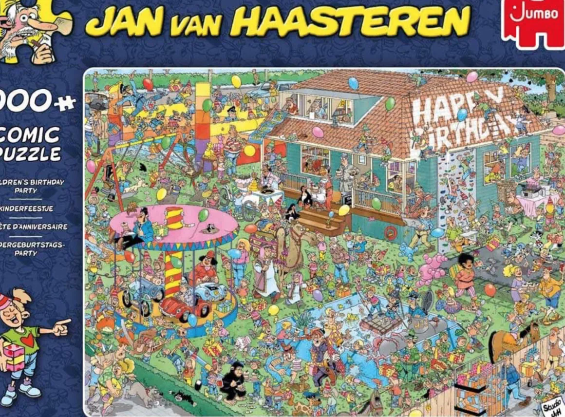 Jumbo Verjaardagsfeestje - JvH - 1000 stukjes