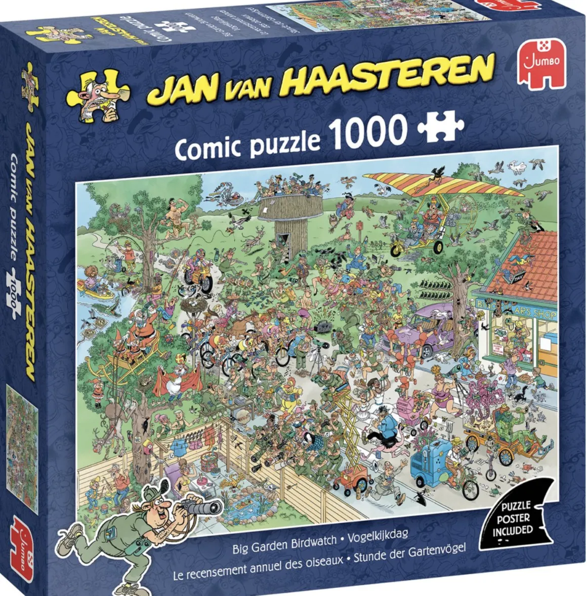 Jumbo Vogelkijkdag - Jan van Haasteren - puzzel van 1000 stukjes