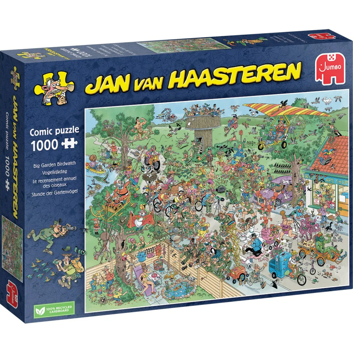 Jumbo Vogelkijkdag - Jan van Haasteren - puzzel van 1000 stukjes