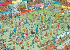 Jumbo Vrouwenvoetbal - Jan van Haasteren - puzzel van 1000 stukjes