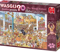 Jumbo Wasgij Destiny Retro 4 - The Wasgij Games! - 1000 stukjes