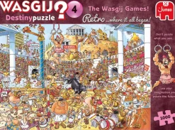 Jumbo Wasgij Destiny Retro 4 - The Wasgij Games! - 1000 stukjes