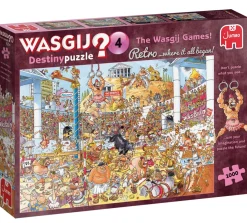 Jumbo Wasgij Destiny Retro 4 - The Wasgij Games! - 1000 stukjes