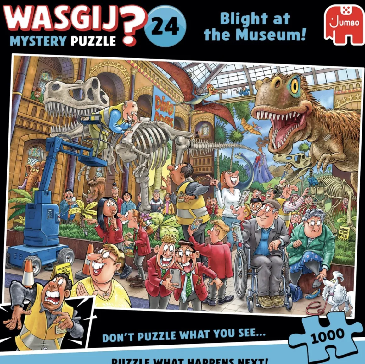 Jumbo Wasgij Mystery 24 - Blight at the museum - 1000 stukjes