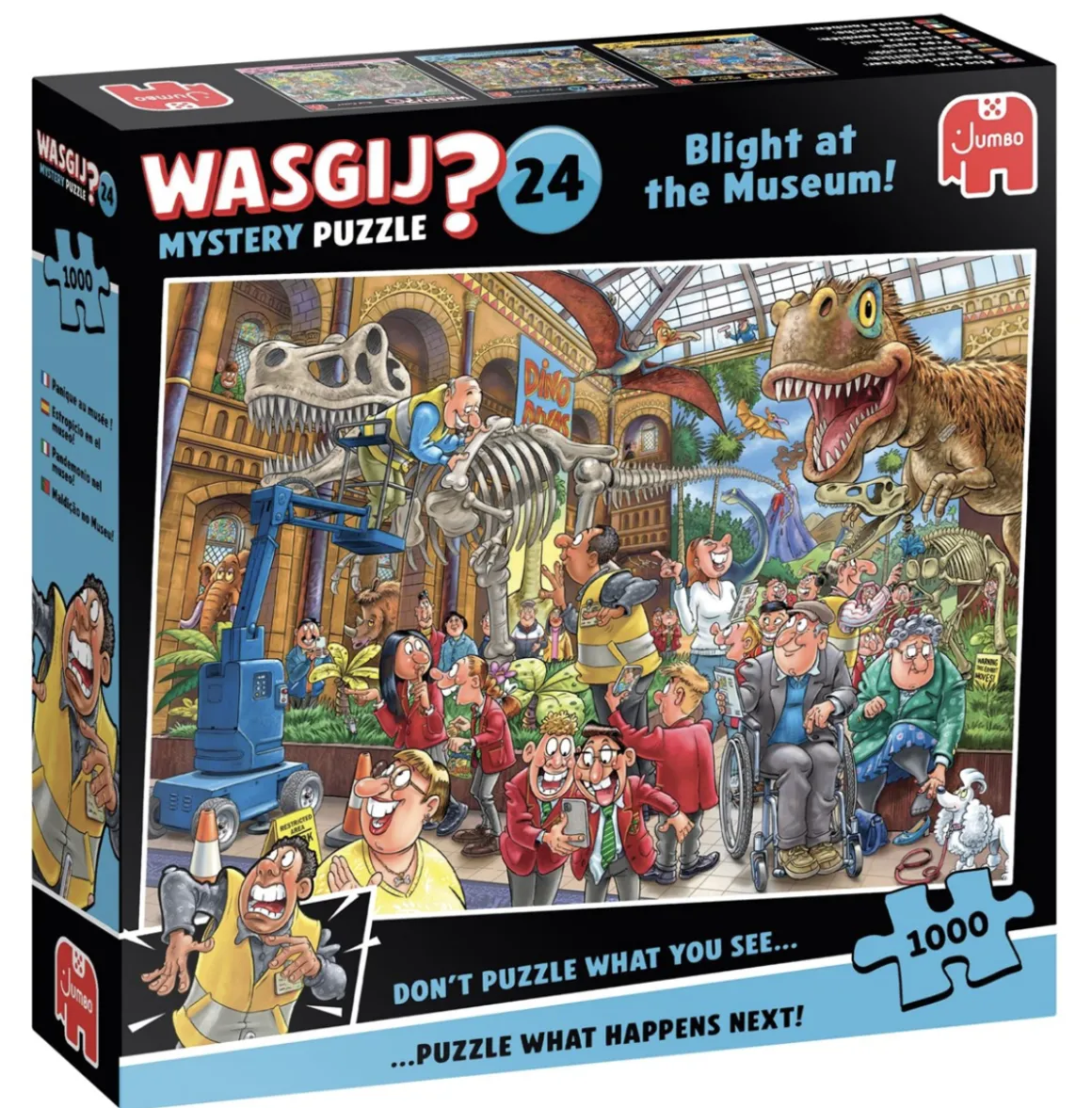 Jumbo Wasgij Mystery 24 - Blight at the museum - 1000 stukjes