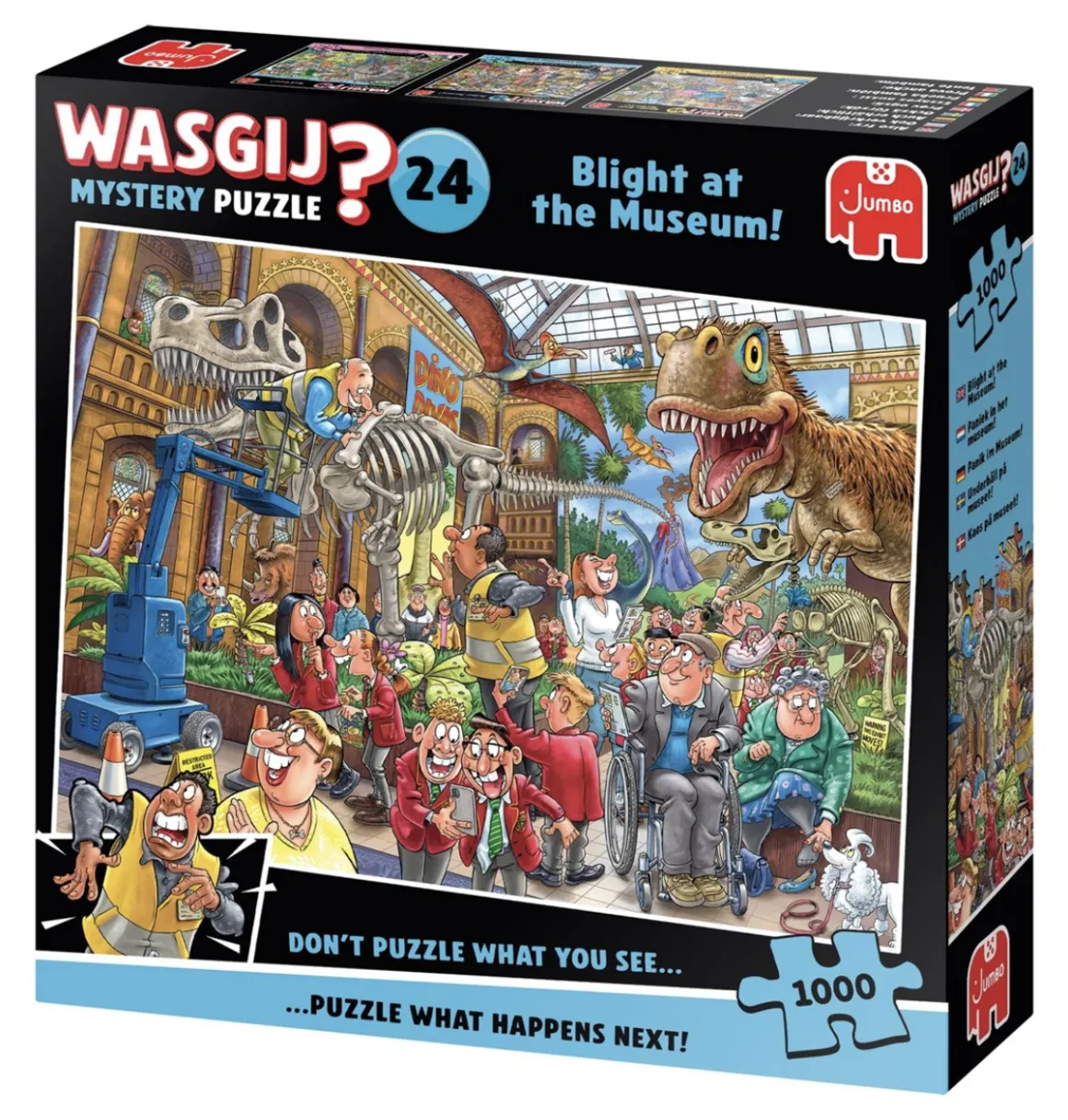 Jumbo Wasgij Mystery 24 - Blight at the museum - 1000 stukjes