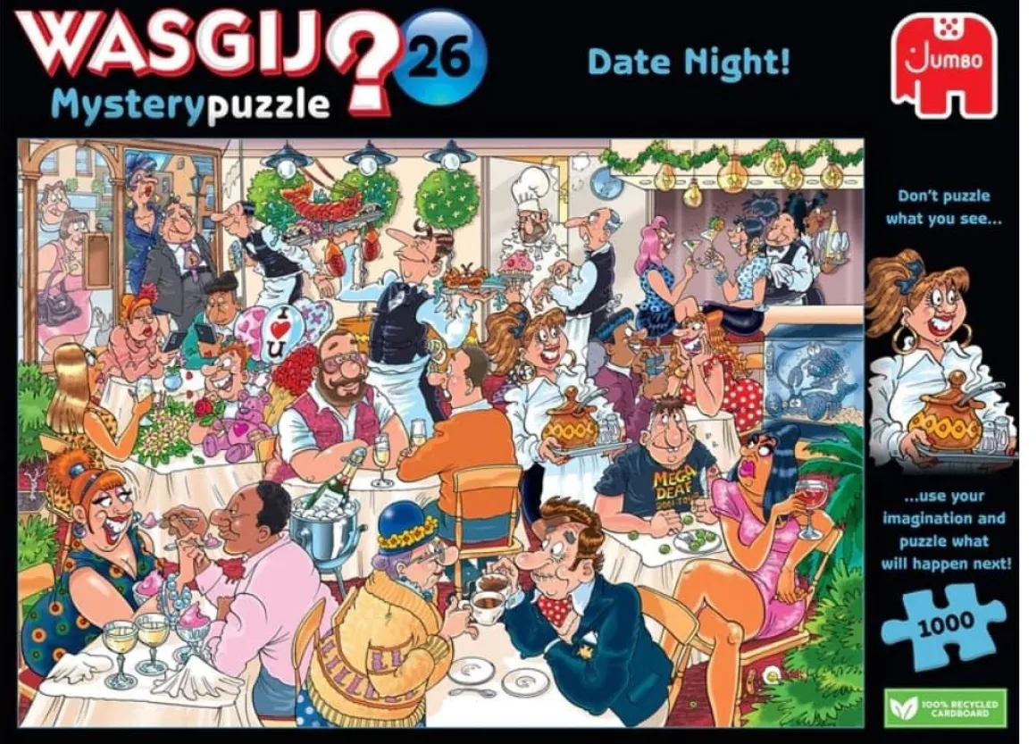 Jumbo Wasgij Mystery 26 - Date Night! - 1000 stukjes