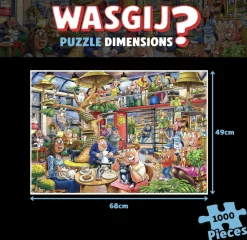 Jumbo Wasgij Mystery 28 - Kat & Muis Spel! - 1000 stukjes