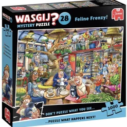 Jumbo Wasgij Mystery 28 - Kat & Muis Spel! - 1000 stukjes