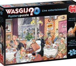 Jumbo Wasgij Mystery 4 - Live Entertainment - legpuzzel van 1000 stukjes