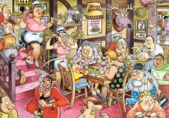 Jumbo Wasgij Mystery 5 - Sunday Lunch - legpuzzel van 1000 stukjes