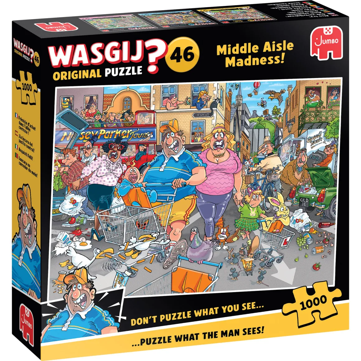 Jumbo Wasgij Original 46 - Buitenkansjes! - 1000 stukjes