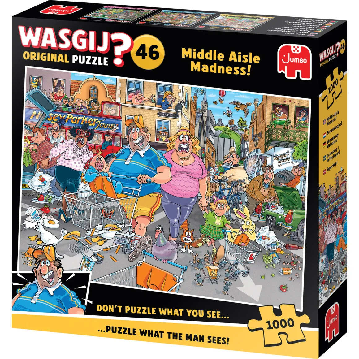 Jumbo Wasgij Original 46 - Buitenkansjes! - 1000 stukjes