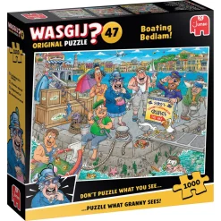 Jumbo Wasgij Original 47 - De boot in! - 1000 stukjes