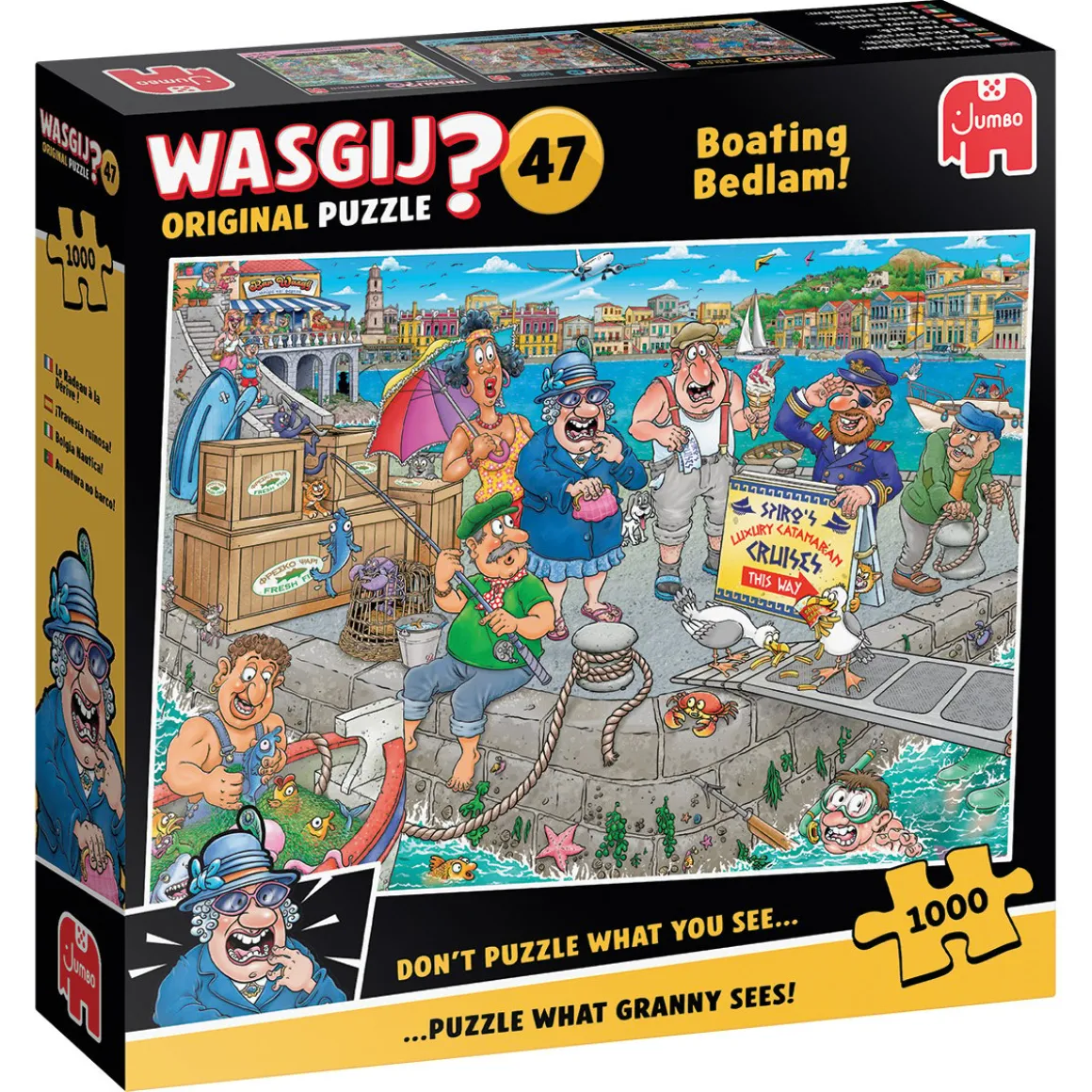 Jumbo Wasgij Original 47 - De boot in! - 1000 stukjes