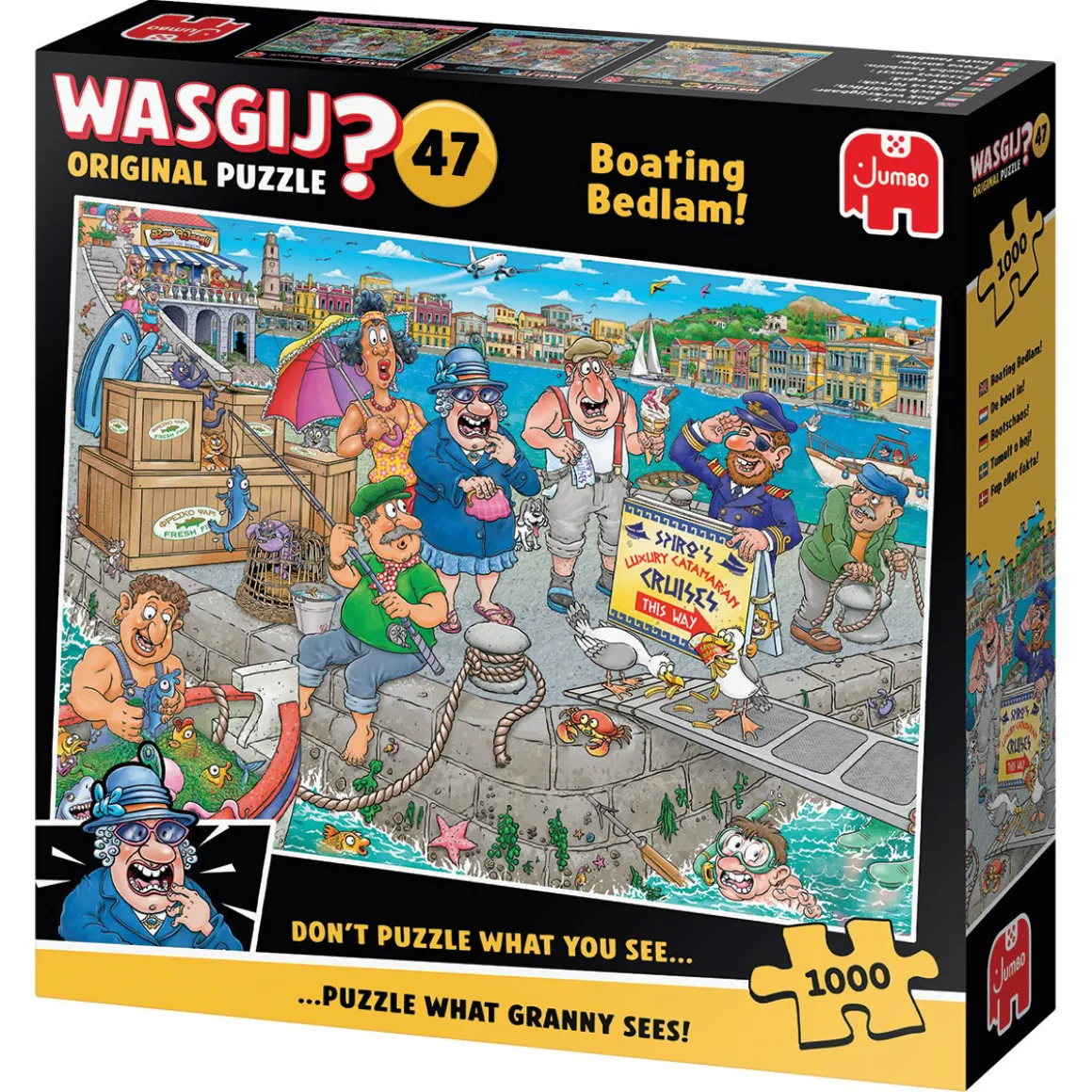Jumbo Wasgij Original 47 - De boot in! - 1000 stukjes