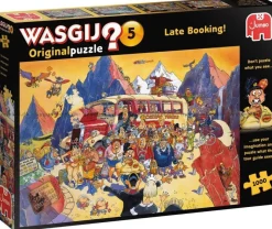 Jumbo Wasgij Original 5 - Late Booking - legpuzzel van 1000 stukjes