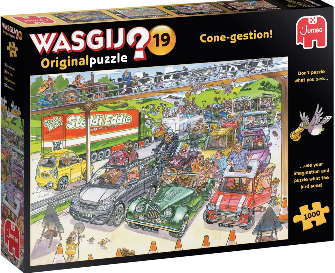 Jumbo Wasgij Original 19 - Pitstop! - 1000 stukjes